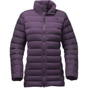 North Face Purple Parka